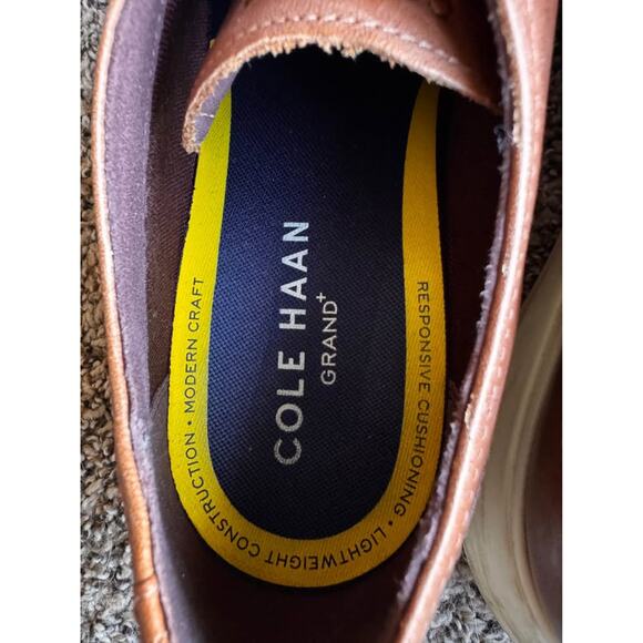 Cole Haan Men’s Brown Leather Wingtip Dress Shoes Size 9.5 Classic Oxfords main image 5
